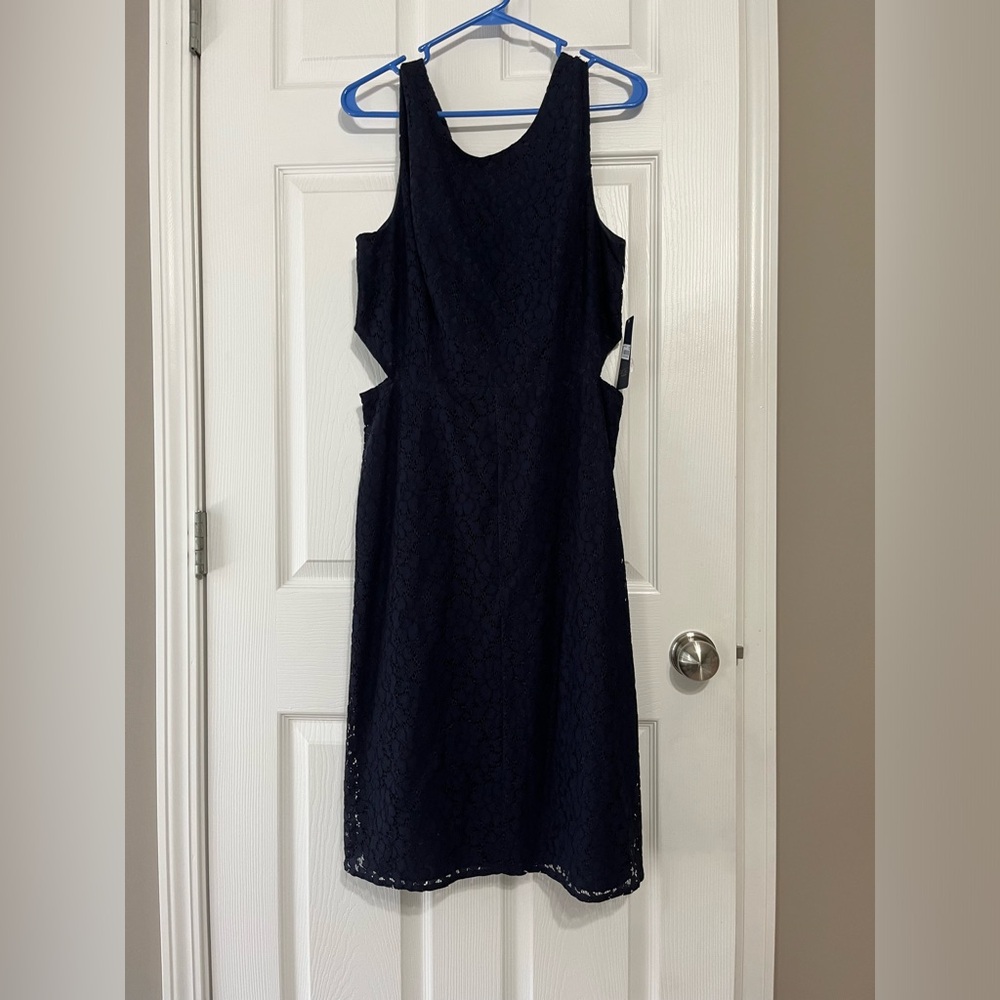 Rachel Roy Navy lace dress